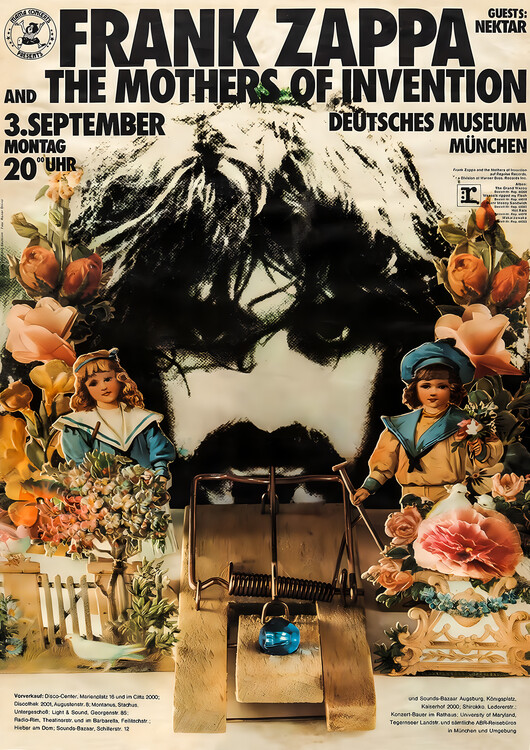Плакат Frank Zappa & The Mothers of Invention – Deutsches Museum