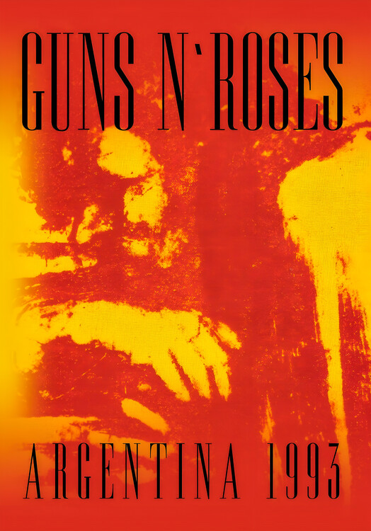 Плакат Guns N’ Roses – Argentina 1993