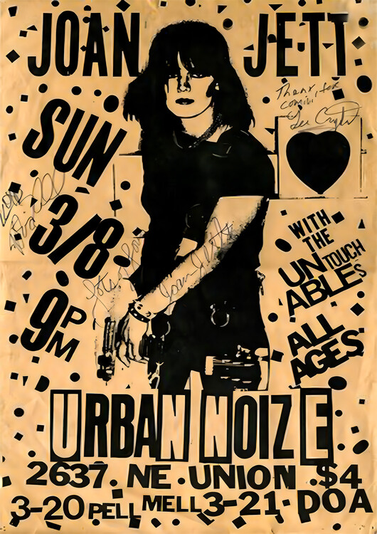 Плакат Joan Jett – Urban Noize
