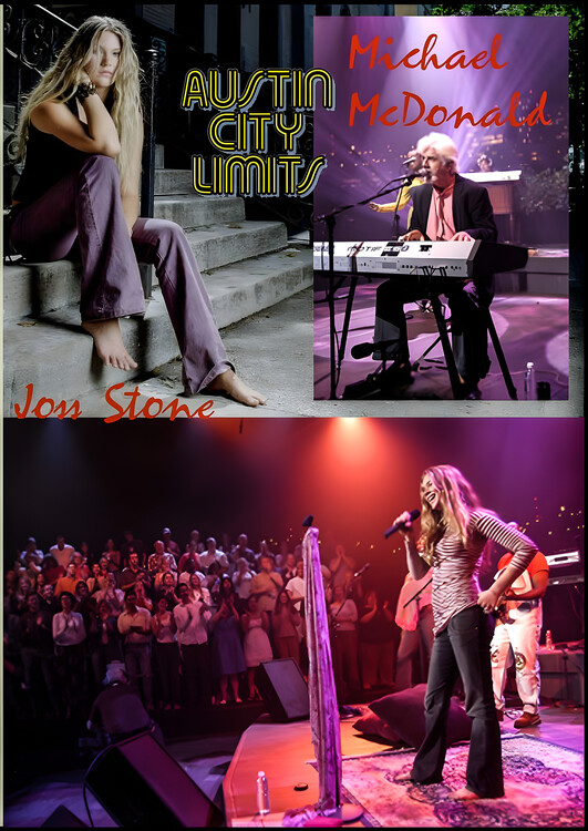 Плакат Joss Stone & Michael McDonald – Austin City Limits