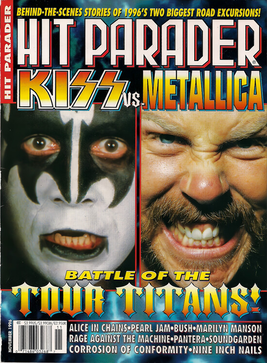 Плакат KISS vs. Metallica – Battle of the Tour Titans