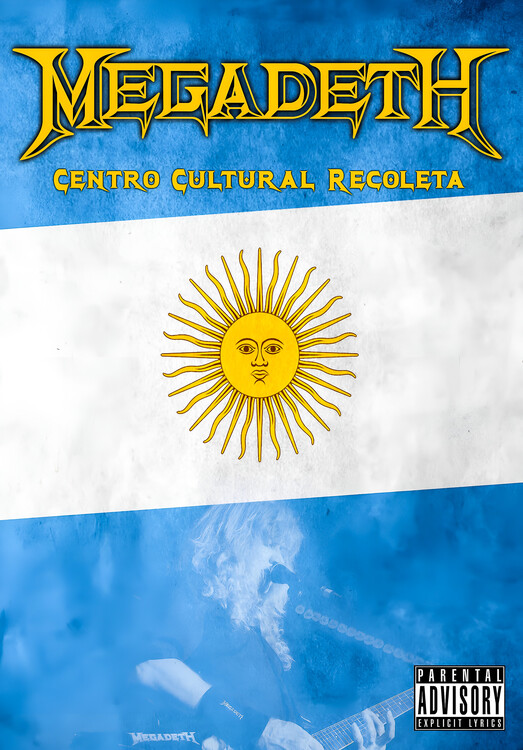 Obraz na plátně Megadeth – Live in Argentina