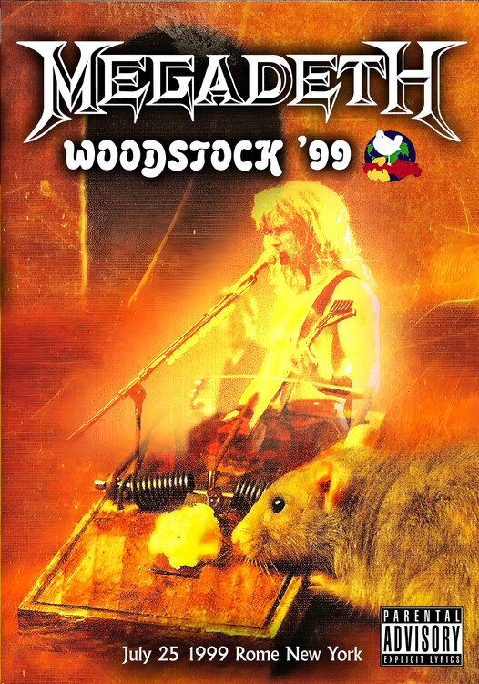 Plakát Megadeth – Woodstock ’99