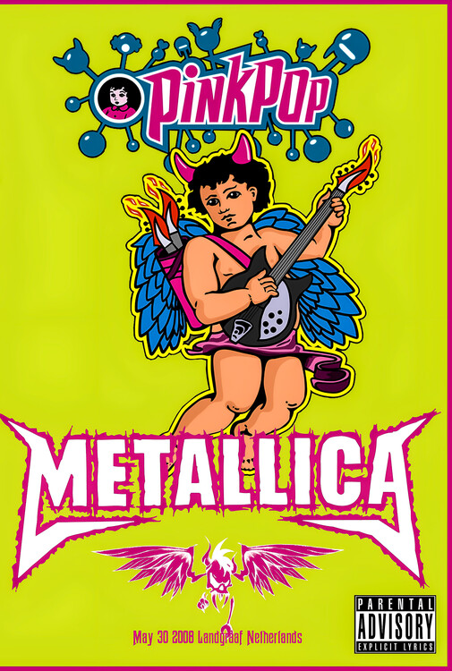 Плакат Metallica – Pinkpop