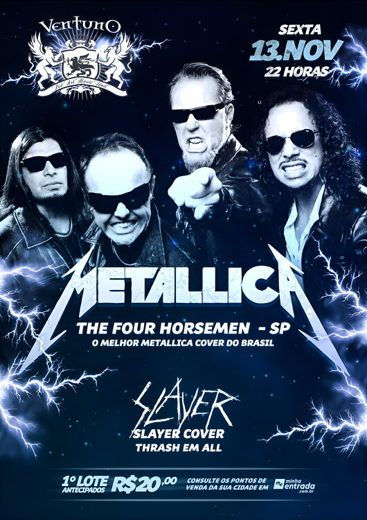 Плакат Metallica – The Four Horsemen EP