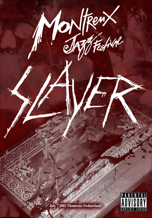 Poster Montreux Jazz Festival – Slayer