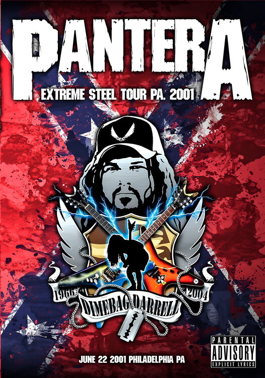 Плакат Pantera – Extreme Steel Tour 2001