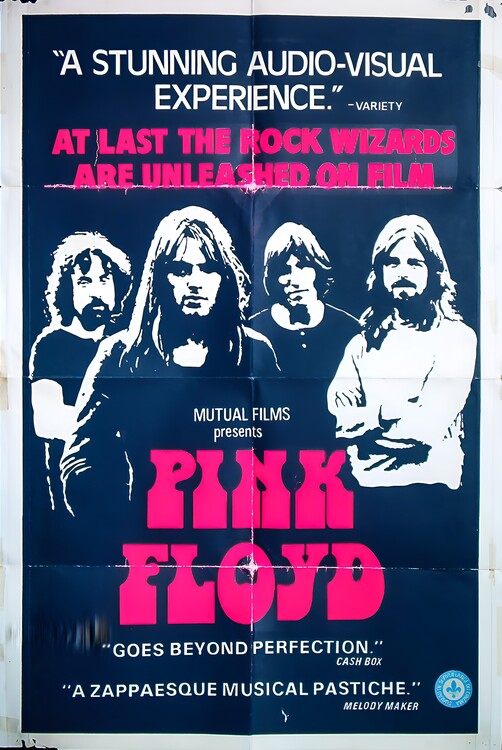 Poster Pink Floyd – At Last the Rock Years Are Here Again