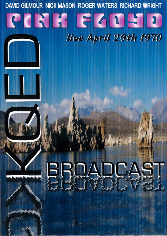 Poster Pink Floyd – Broadcast Bootleg, Live April 26th 1970