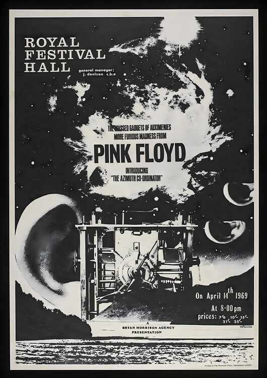 Plakát Pink Floyd – Royal Festival Hall