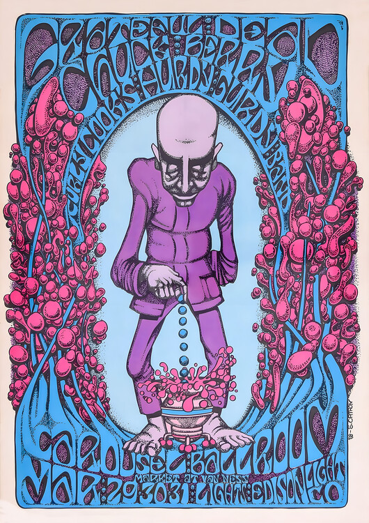 Poster Psychedelic Concert – Purple Ritual