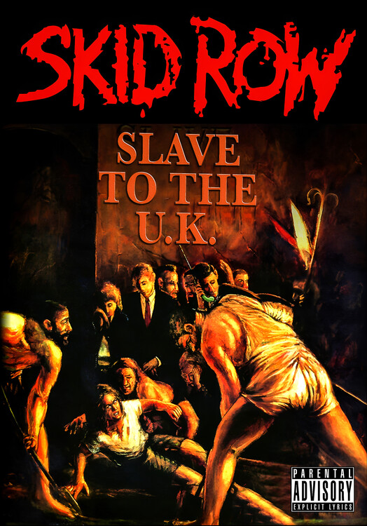 Plagát Skid Row – Slave to the U.K