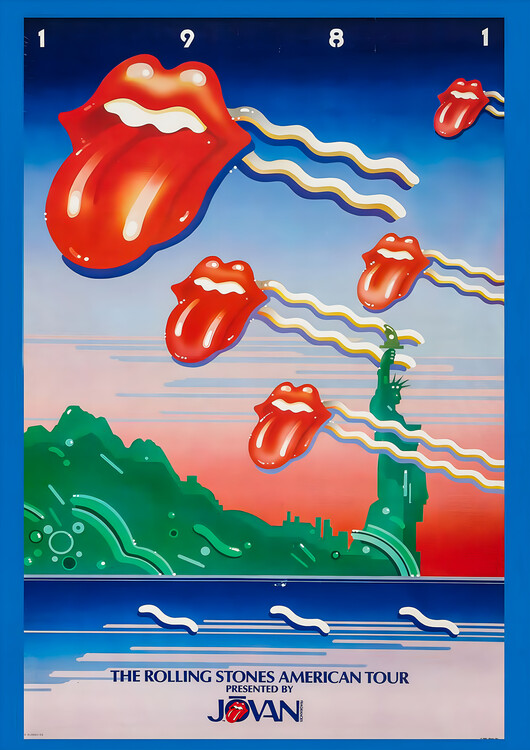 Plagát The Rolling Stones – American Tour 1981