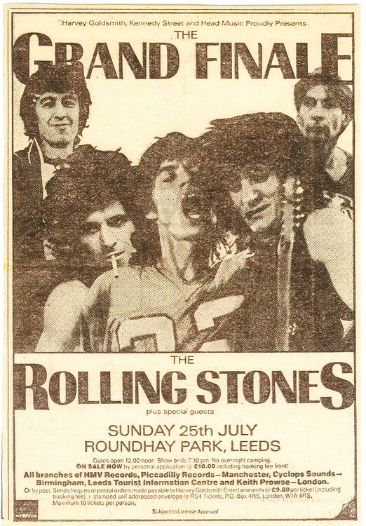 Плакат The Rolling Stones – Grand Final