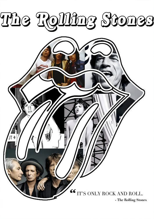Плакат The Rolling Stones – It’s Only Rock ’n Roll
