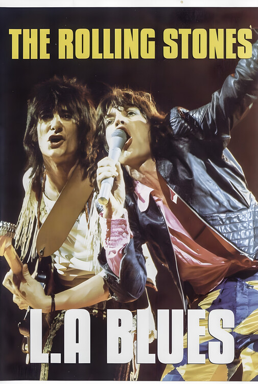 Плакат The Rolling Stones – L.A. Blues