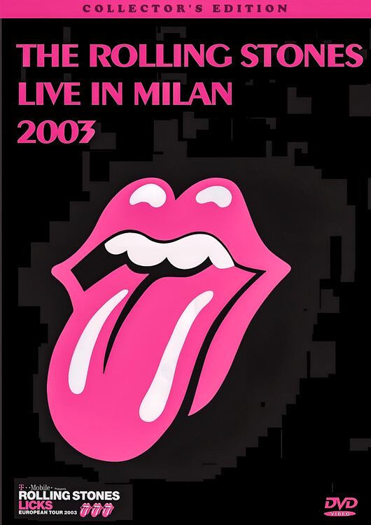 Плакат The Rolling Stones – Live in Milan 2007