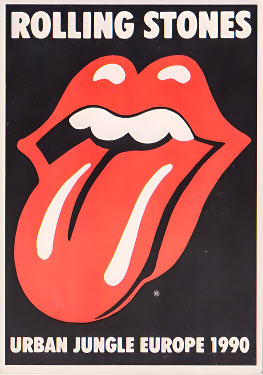 Плакат The Rolling Stones – Urban Jungle Europe 1990