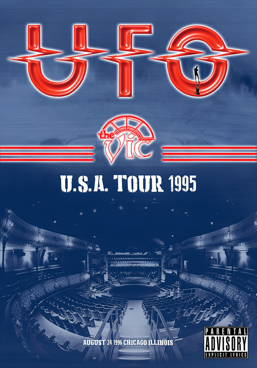 Плакат UFO – U.S.A. Tour 1995