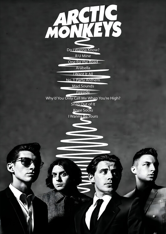 Плакат Arctic Monkeys – Band Portrait