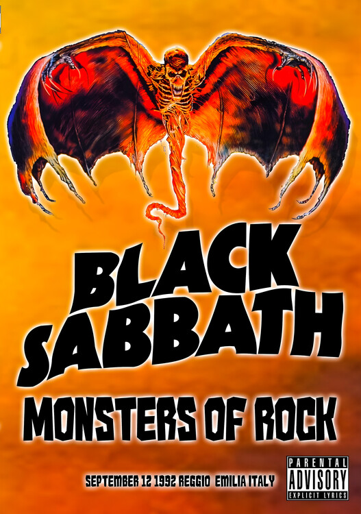 Плакат Black Sabbath – Monsters of Rock