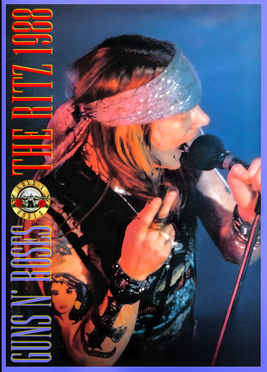 Плакат Guns N’ Roses – Axl Rose Live