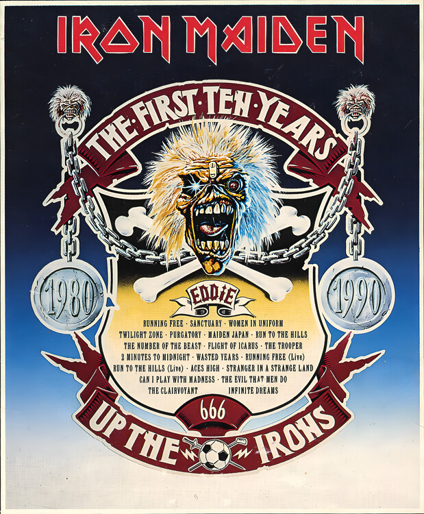 Плакат Iron Maiden – The First Ten Years