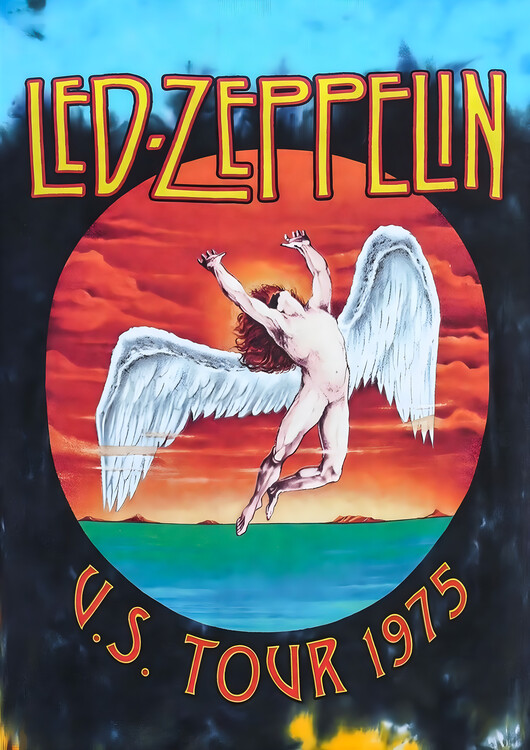 Плакат Led Zeppelin – U.S. Tour 1975