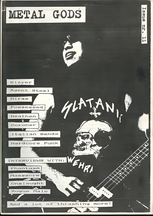 Плакат Metal Gods – Heavy Metal Poster