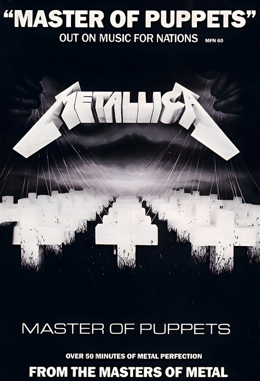 Obraz na plátně Metallica – Master of Puppets