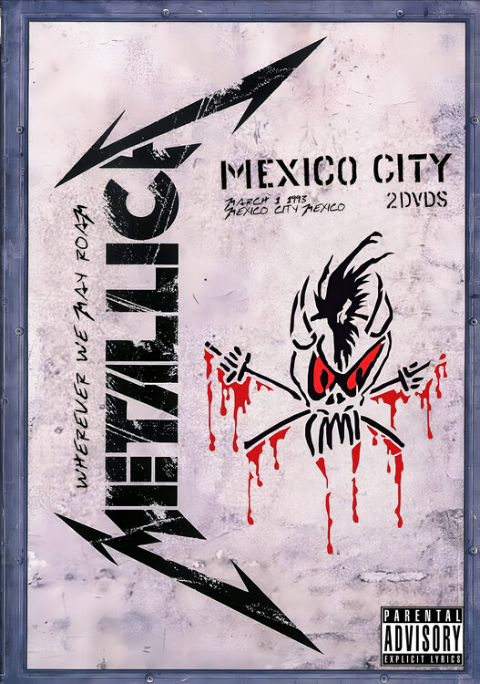 Плакат Metallica – Mexico City 2009