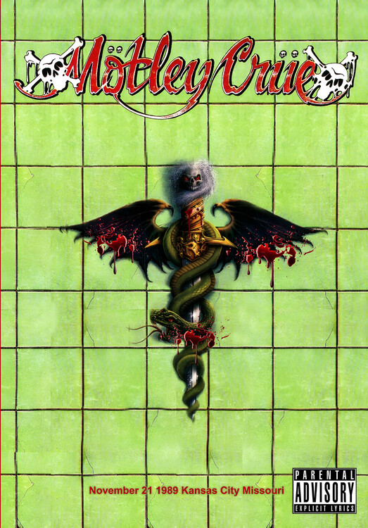 Плакат Mötley Crüe – Kansas City 1989