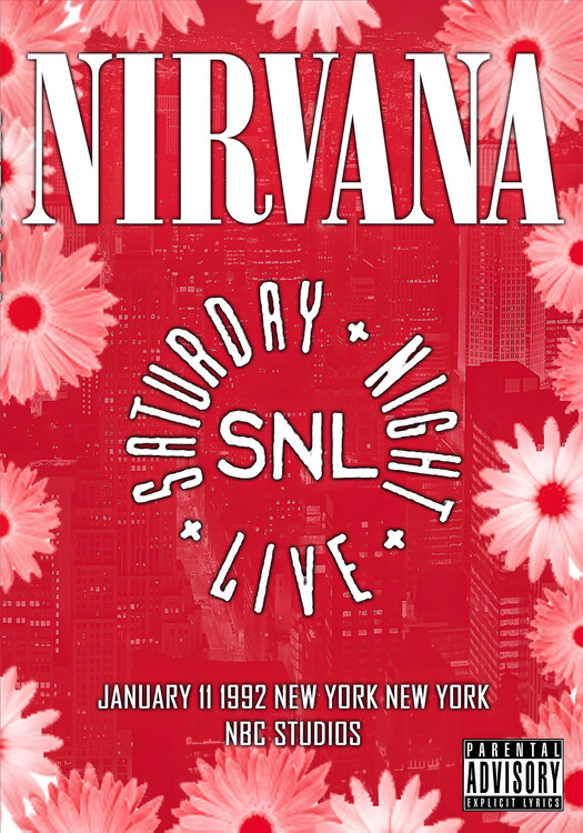 Плакат Nirvana – Saturday Night Live, NBC Studios 1992