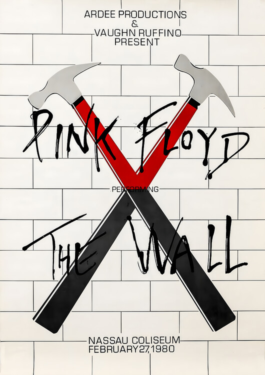Плакат Pink Floyd – The Wall, Nassau Coliseum 1980