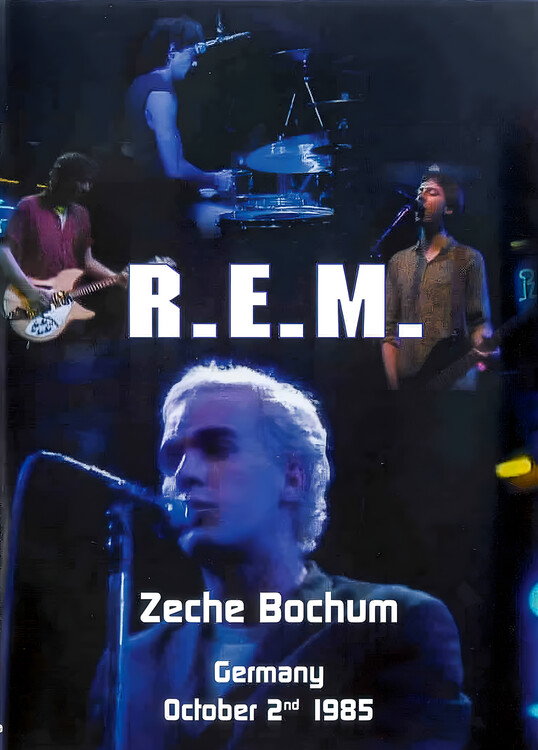 Плакат R.E.M. – Zeche Bochum 1985