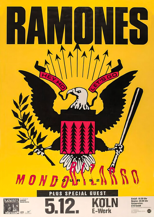 Плакат Ramones – Köln, May 12