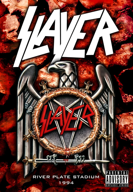 Bild auf Leinwand Slayer – River Plate Stadium 1994