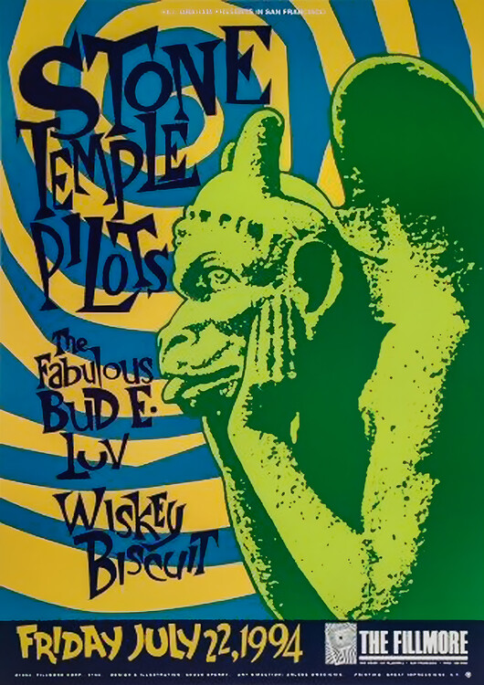 Плакат Stone Temple Pilots – The Fillmore 1994
