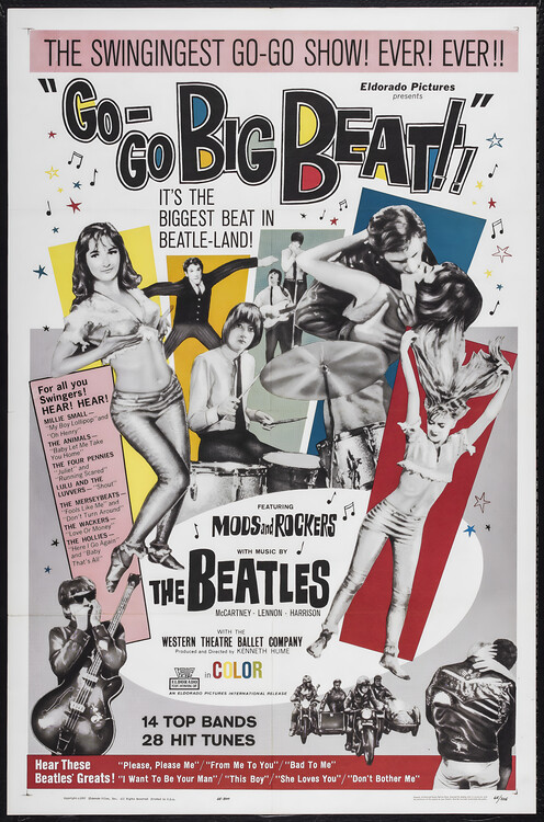 Plakát The Beatles – Go-Go Big Beat