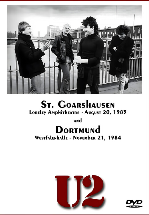 Samolepka U2 – St. Goarshausen & Dortmund 1983–84