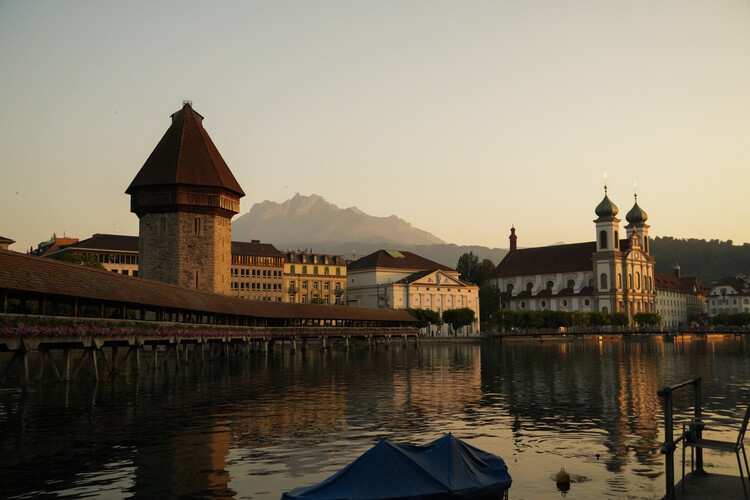 Плакат noční luzern