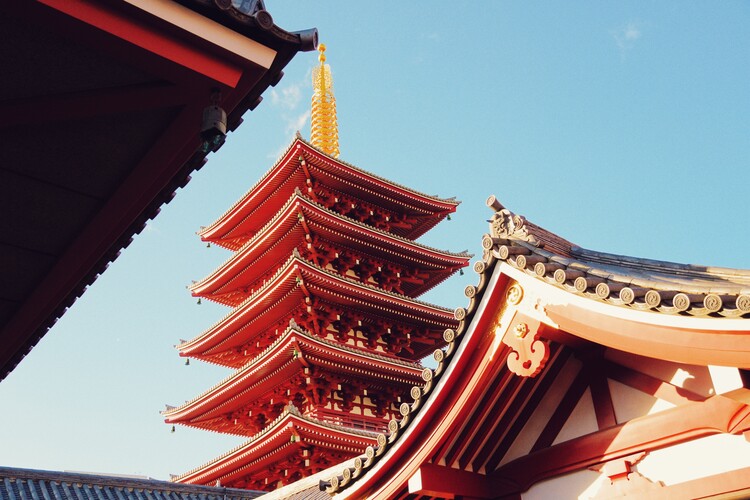 Плакат day in asakusa