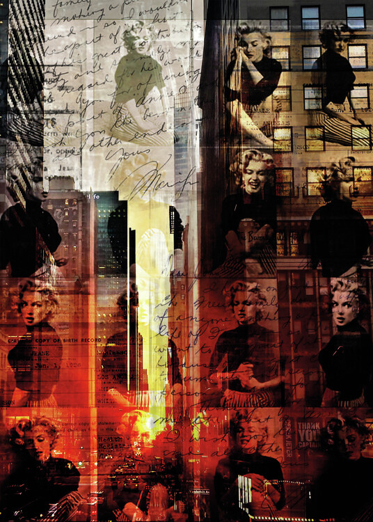 Poster Alba a New York city