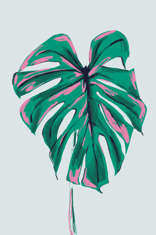 Poster Francesco Gulina - Vibrant Monstera