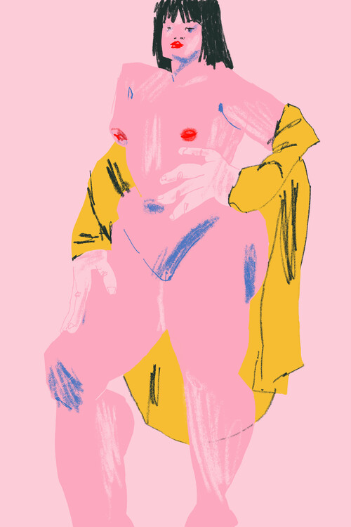 Poster Francesco Gulina - Nude fit Check