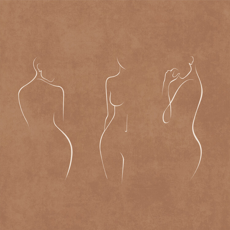 Plakat Silhouette Grace