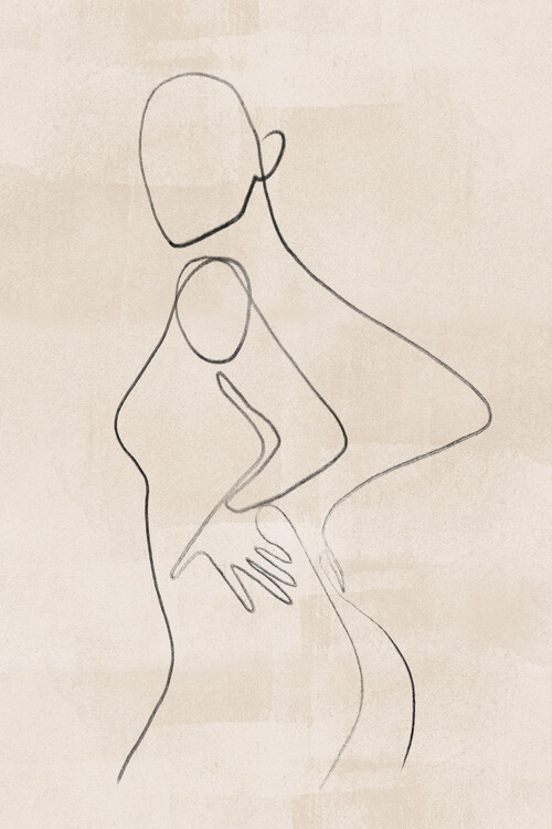 Plakat Loving Line Embrace