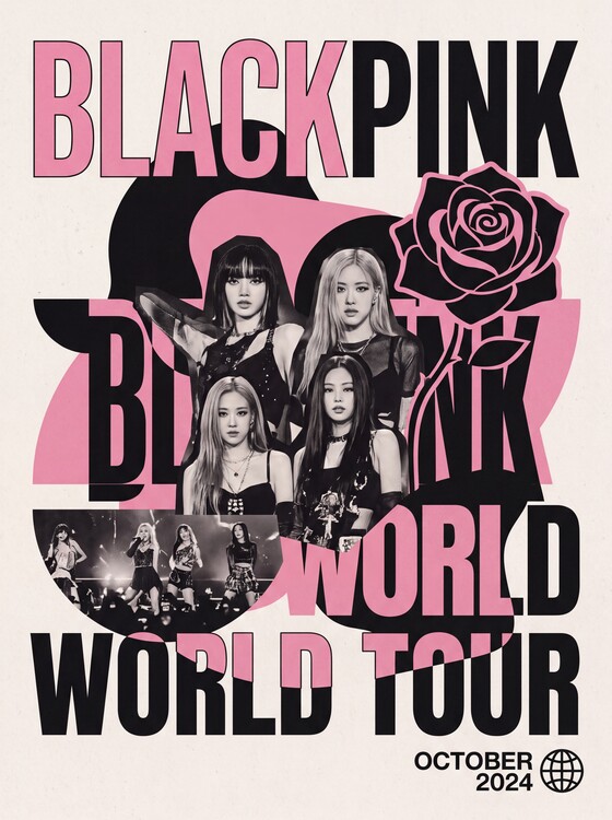 Canvas Print BLACKPINK World Tour October 2024
