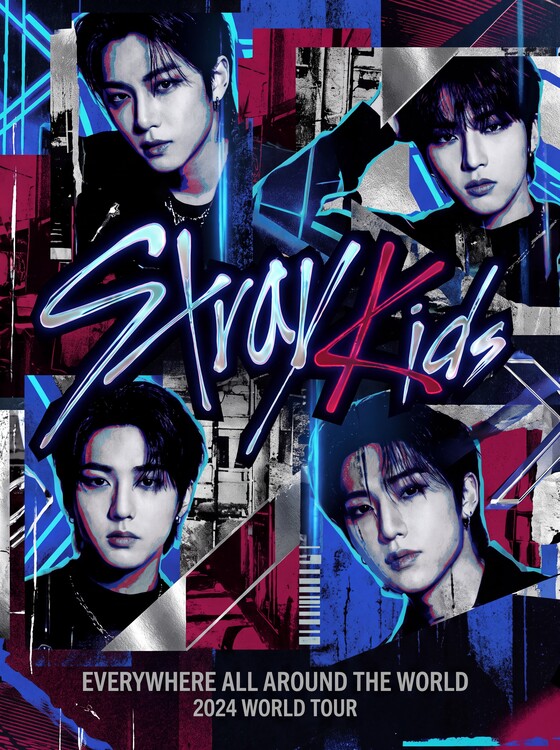 Obraz na płótnie Stray Kids Everywhere All Around The World