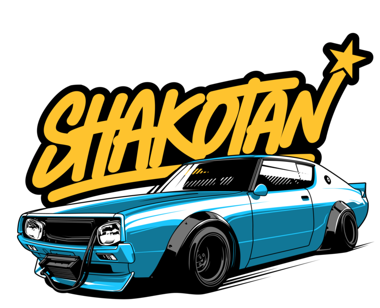 Tričko Nissan Skyline – Shakotan Style